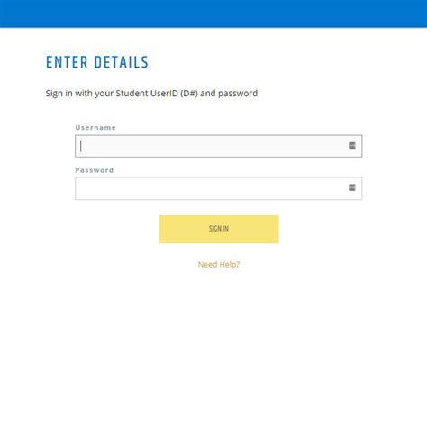 DeVry University Authorized User Login Page .